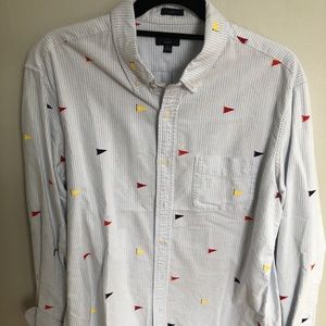 J. Crew Oxford slim Long Sleeve button down Men’s